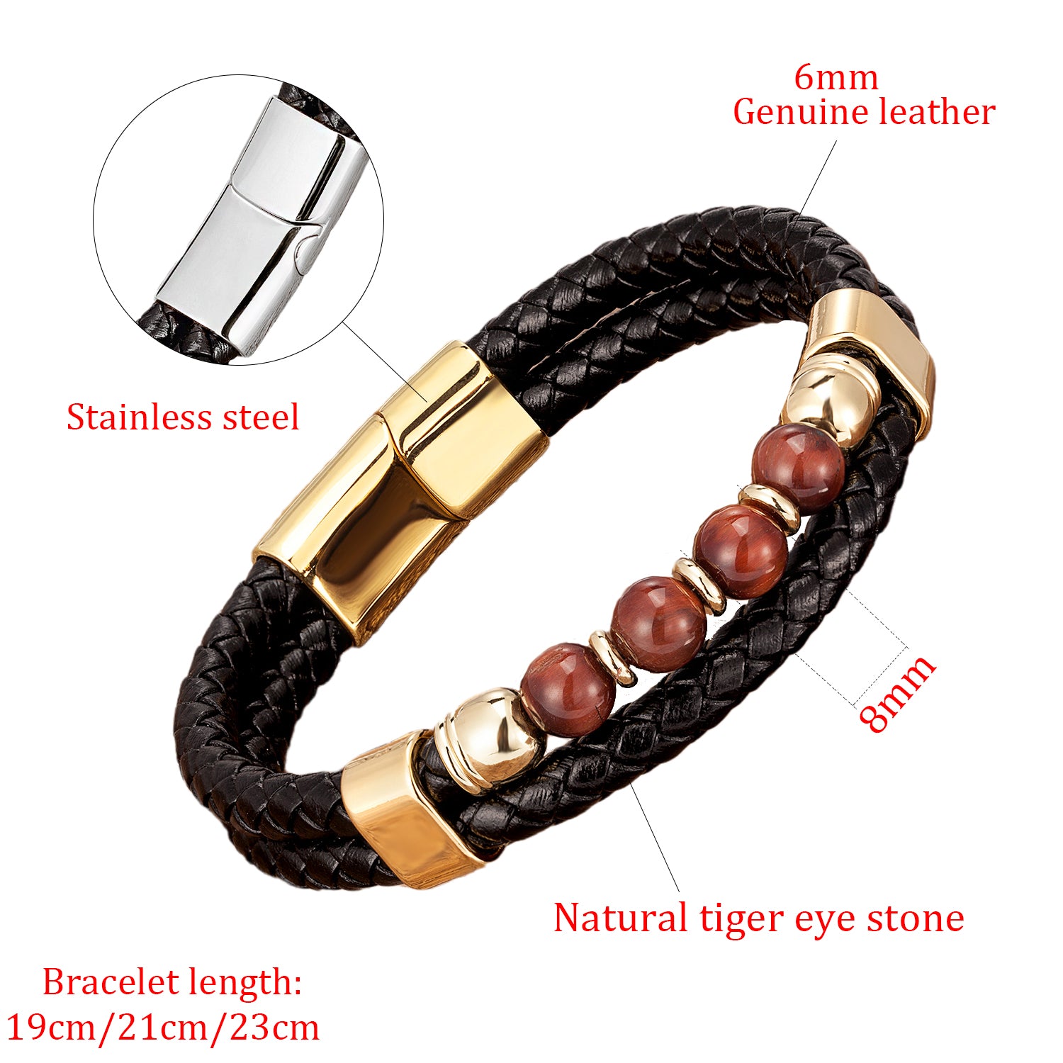 Fashion Natural Stone Beads Men Bracelet For Women