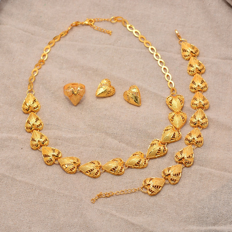 2255800584924500-Gold-color-with 50cm chain