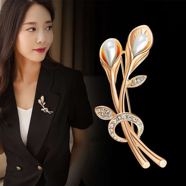 Tulip Brooch Fashion Women Jewelry Accessories Alloy Pins And Brooches