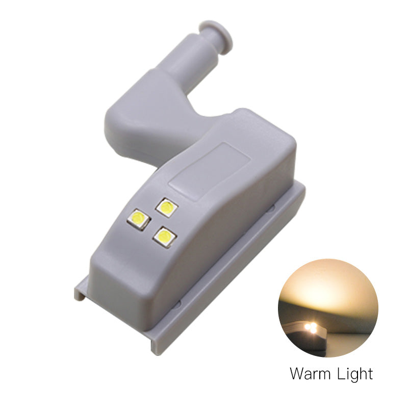 10pcs LED Inner Hinge Lamp Under Cabinet Lights Universal Wardrobe Cupboard Sensor Lights