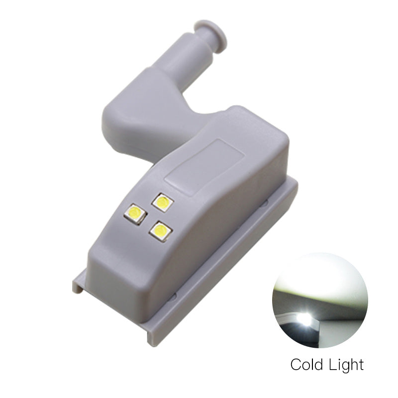 10pcs LED Inner Hinge Lamp Under Cabinet Lights Universal Wardrobe Cupboard Sensor Lights