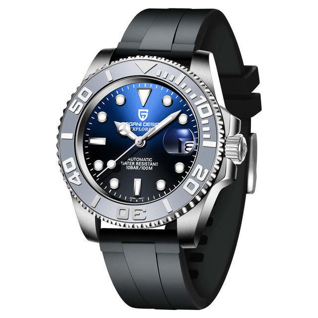 Men Automatic Watch Sapphire Luxury Mechanical Wristwatch