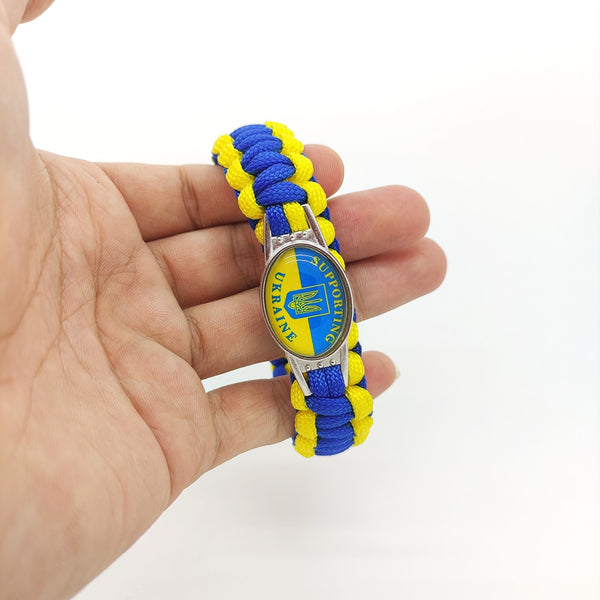 Ukraine Flag Bracelets