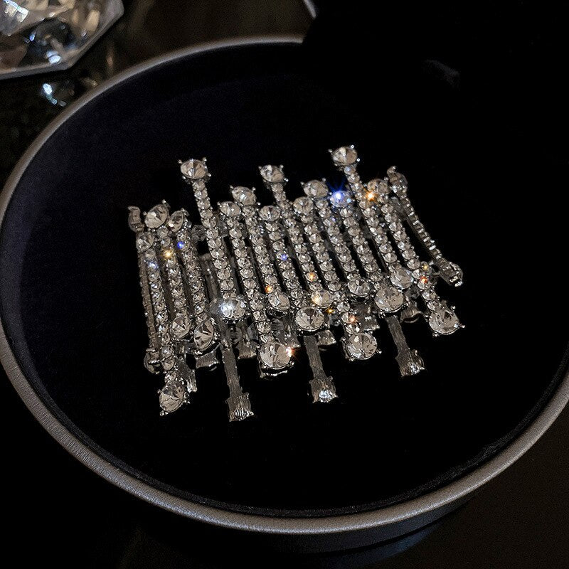 Fashion Geometric Zircon Crystal Bracelet For Women Adjustable Elasticity Bracelets