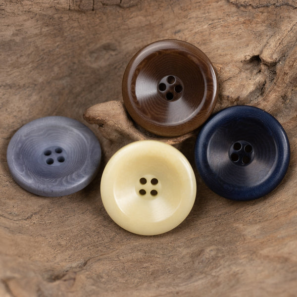 6pcs Vintage Big Corozo Buttons Designer Sewing Accessories