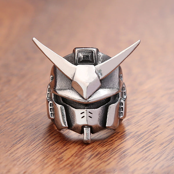 Nuevos anillos de máscara dominante góticos vintage para hombres y mujeres
