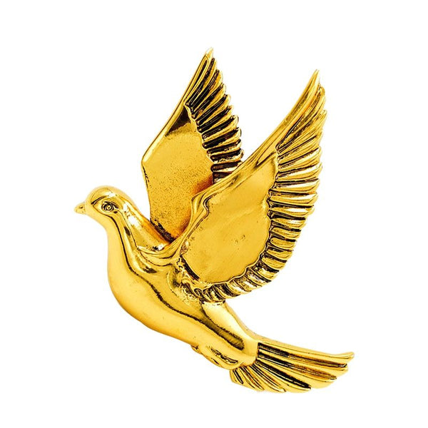 Animal Bird Badge Brooch Vintage 4 Colors Available Metal Pin For Men Women