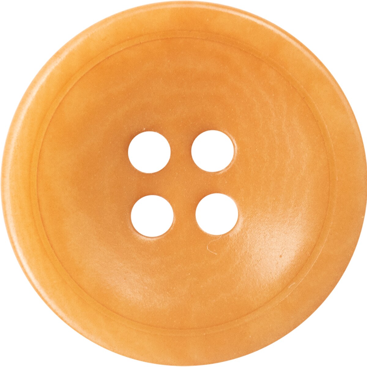 6pcs Orange Buttons Corozo Eco Material DIY Children Clothing Kids Buttons