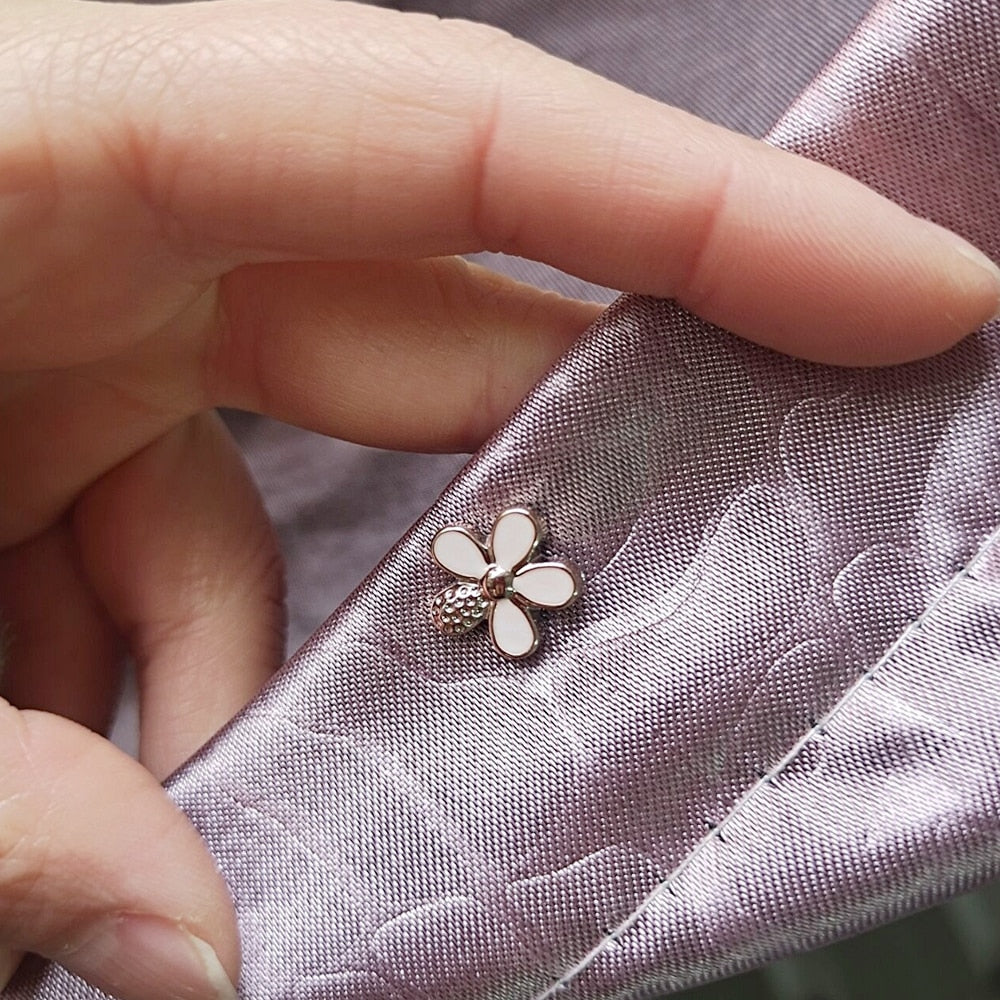30PCS Women Shirt Brooch Buttons No Sew Safety  Combined Button