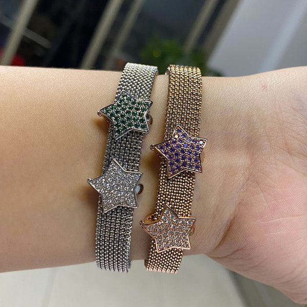 Pulseras elásticas con dijes, joyería y accesorios