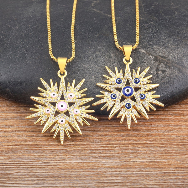 Collares colgantes de moda de estilo coreano con diseño personalizado