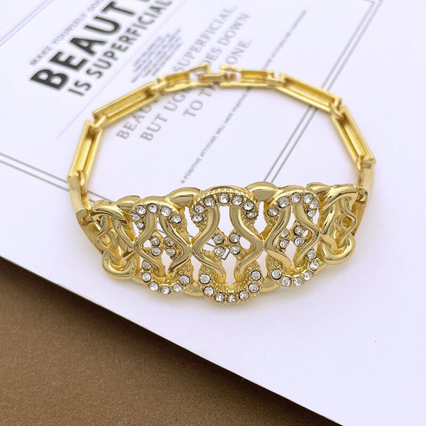 Fashion Jewelry Sets Gold Plated Necklaces Earrings Sets For Women