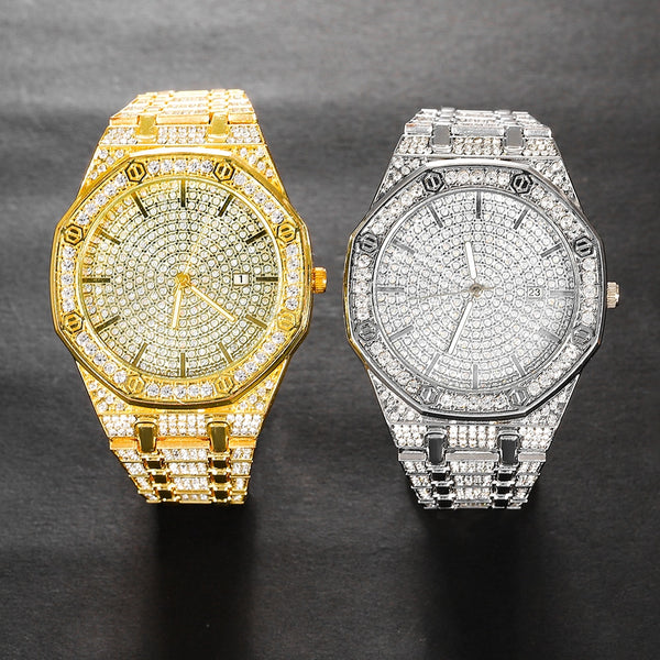 Diamond Rome Designer Women Bracelet Watch