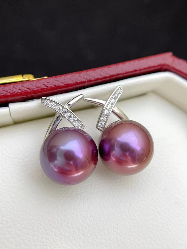 Trendy Earrings 925 Sterling Silver Stud Earrings For Women
