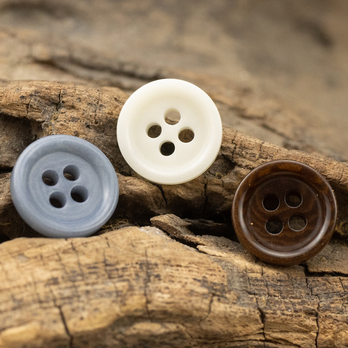 12pcs/lot Round Natural Shirt Buttons for Clothing  Accessories
