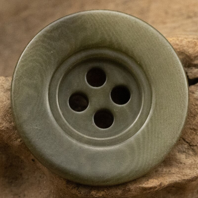 5pcs Natural 4 Hole Corozo Button for Clothing Shirts Suit Blazer Vest Jacket Beige Deep Blue Brown