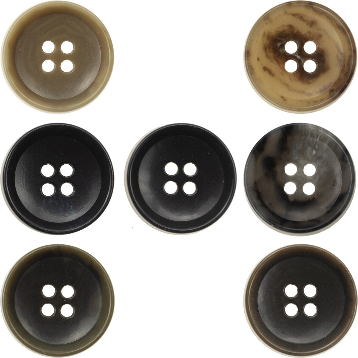 Black Beige Urea Buttons Chino Suit Sewing Accessories for Jacket Blazer Knitwear