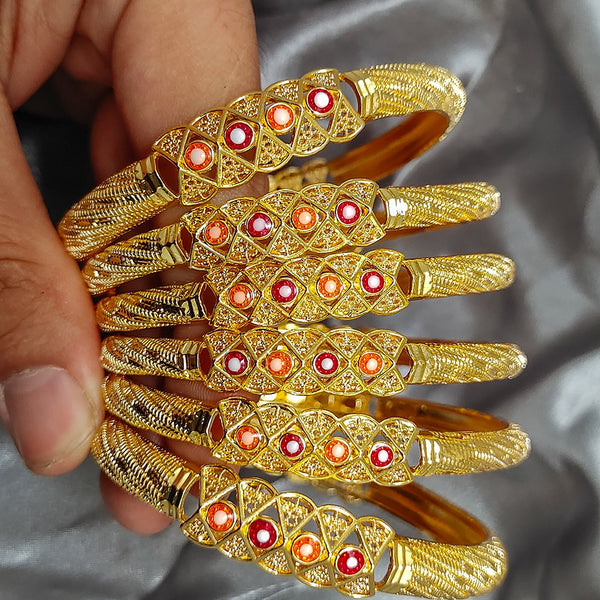 lady Luxury Afraic Gold Color Jewelry Bangles Ethiopian African Women