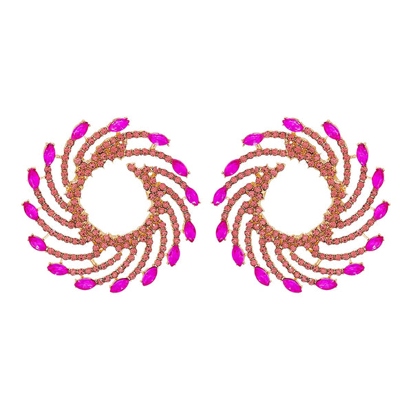 New Pink Earrings For Women Drop Dangle Earrings