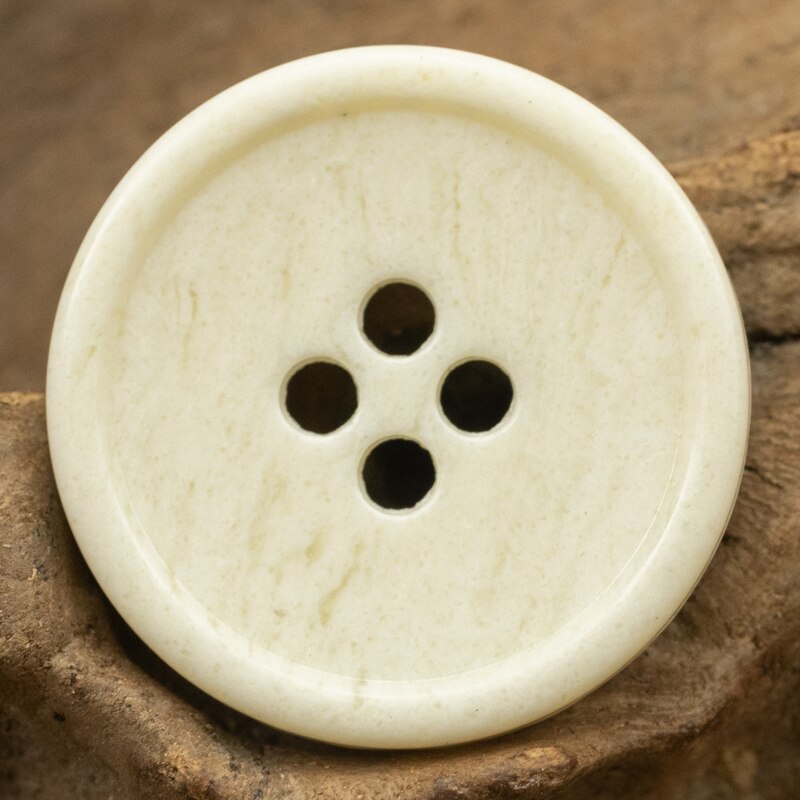 High Quality 4 Hole Round Rim Urea Buttons for Suit Sewing Accessories for Jacket Blazer