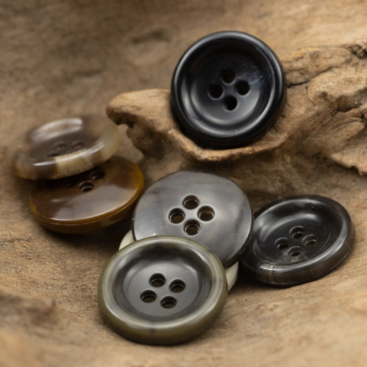Vintage Urea Buttons for Casual Suit Jacket Blazer Bowl Shape Buttons  Sewing Accessories 10pcs
