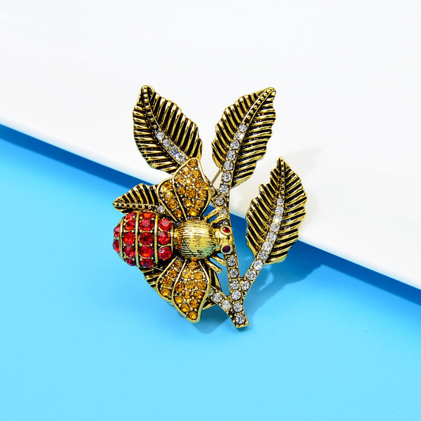 Bee On The Branch Brooches For Women