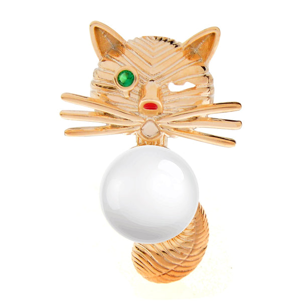 Cubic Zirconia Cat Brooches For Women