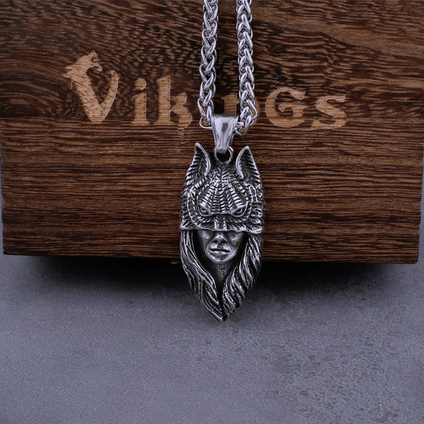 Collares retro de Catwoman de acero inoxidable