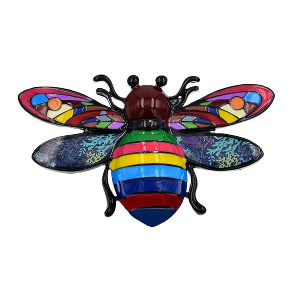 New Arrival Enamel Honeybee Brooches For Women
