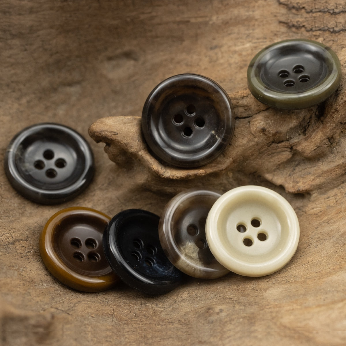 Vintage Urea Buttons for Casual Suit Jacket Blazer Bowl Shape Buttons  Sewing Accessories 10pcs