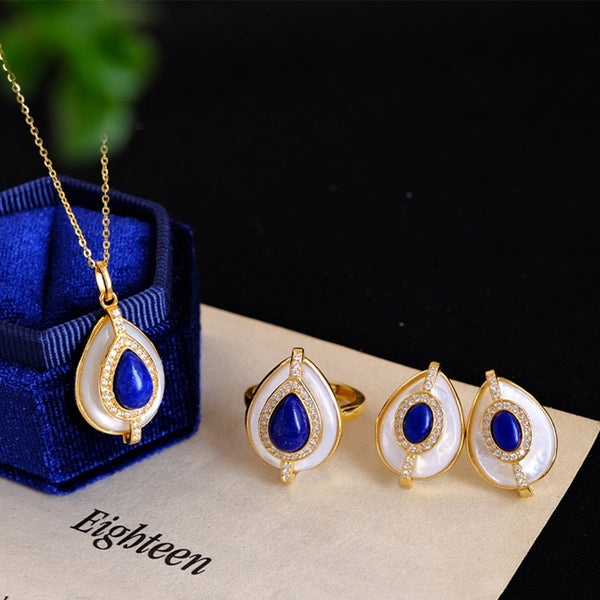 Pendientes colgantes de fritilaria sintética de diseño original para mujer