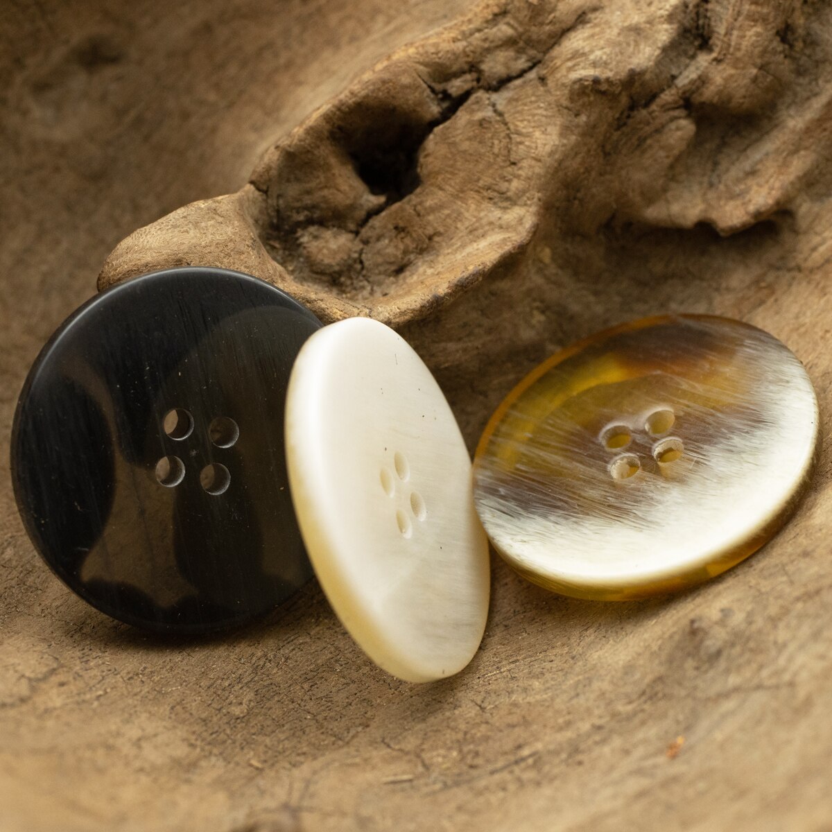 Gradient High Quality Amber Buttons