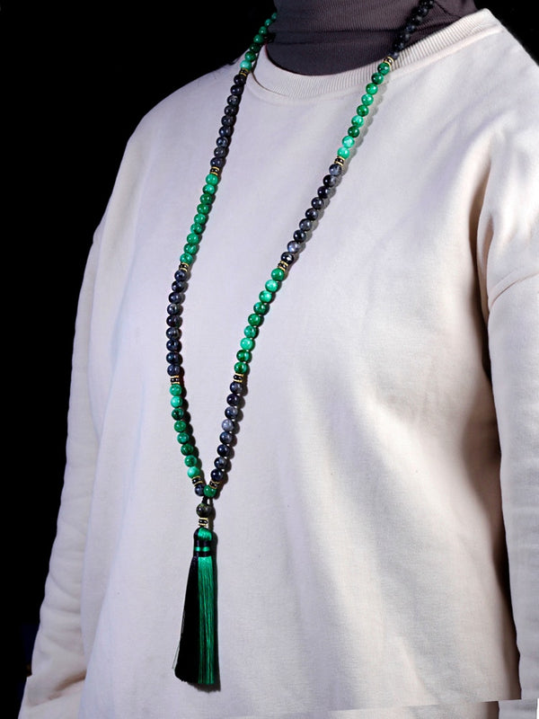 Collar de 108 cuentas de mala