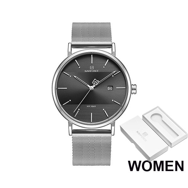 Luxury  Lover's Watches for Men and Women Simple Casual Quartz Wristwatch