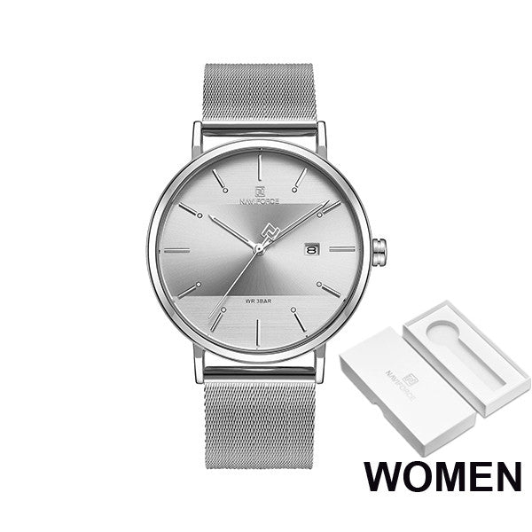 Luxury  Lover's Watches for Men and Women Simple Casual Quartz Wristwatch