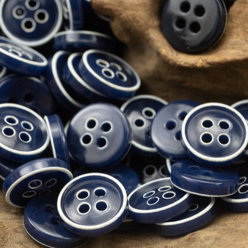 50pcs Solid Color High Quality Urea Button for Shirts Kids Children Buttons