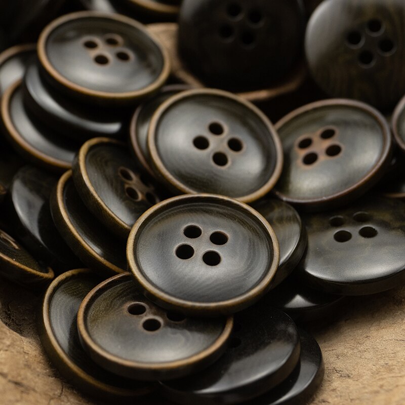 5pcs Vintage Hight Quality Natural Palm Shell Buttons Corozo Buttons