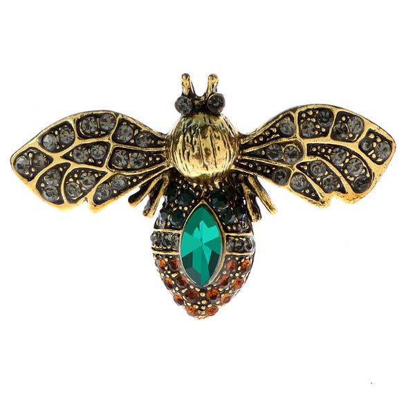 Rhinestone Beautiful Bee Brooches For Women