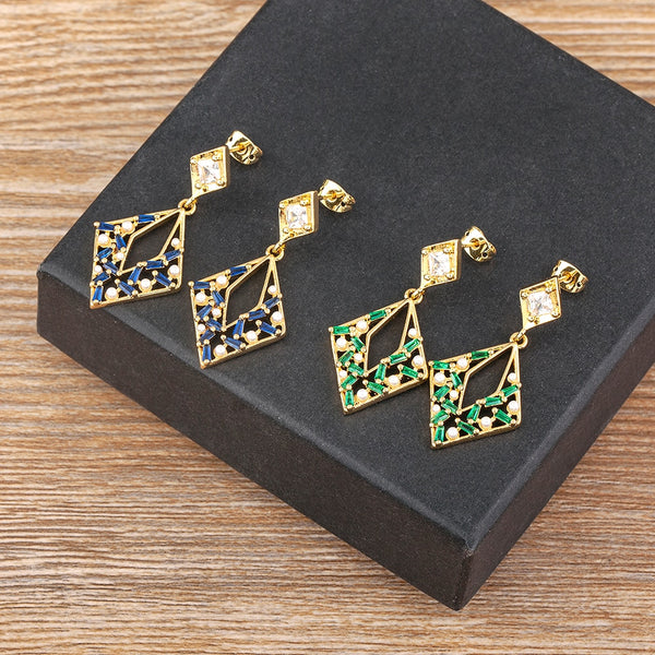Pendientes largos de nueva moda de Japón y Corea