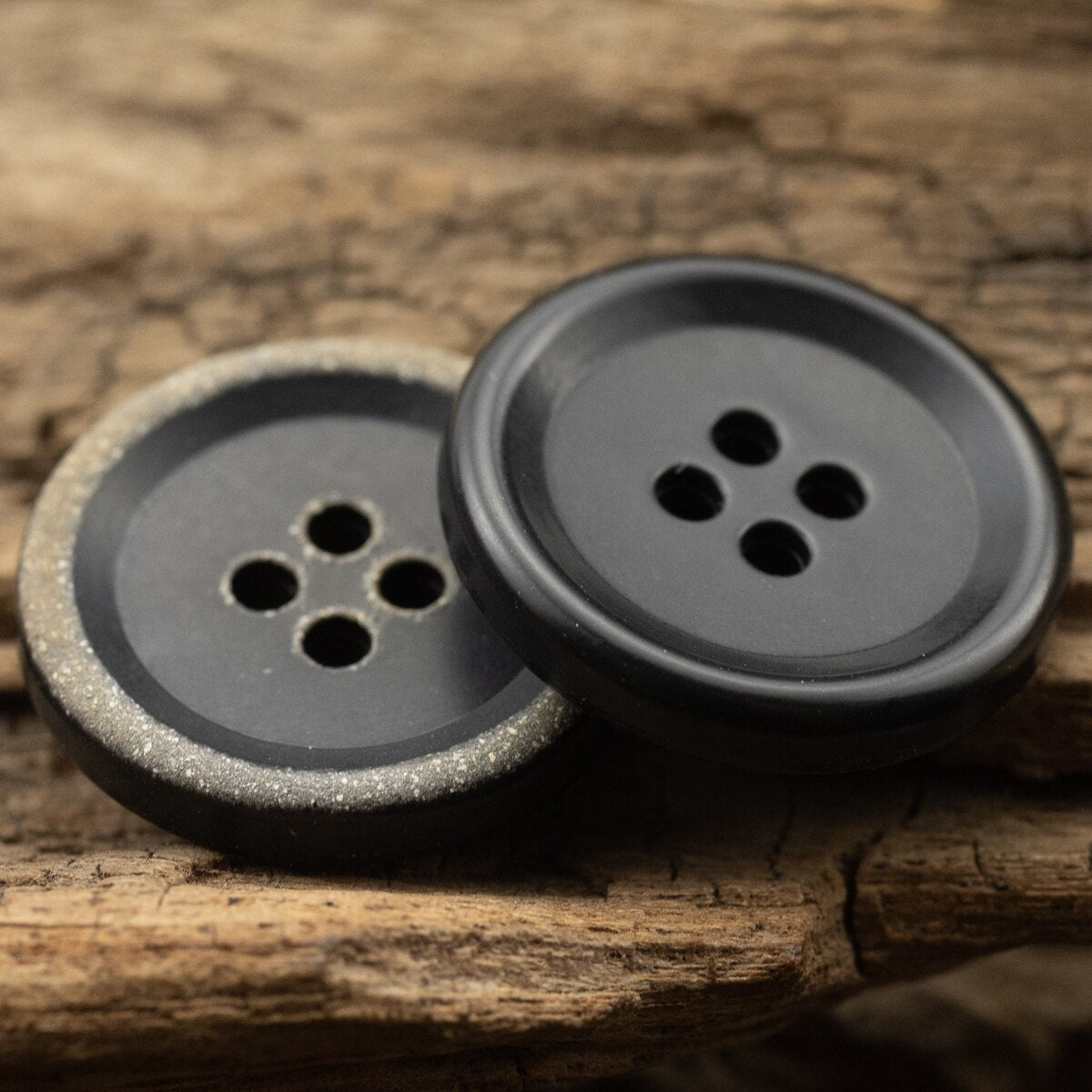 Retro Urea Buttons With Burnt Effect Edge For Suit Jacket Blazer Buttons