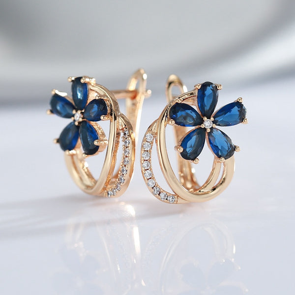 585 Rose Gold Earrings