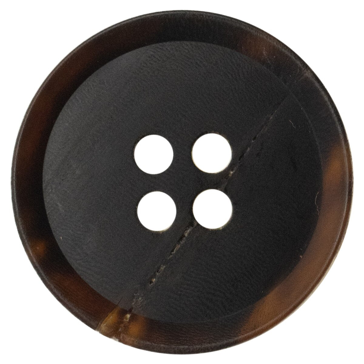 Casual Brown Horn Buttons for Jacket Blazer Suit Sweater Sharp Edge Natural Buttons