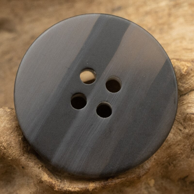 10pcs Matte Gradient Wood Like Buttons
