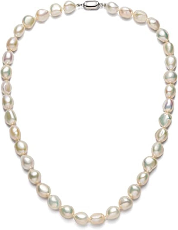 Collar de perlas barrocas para mujer