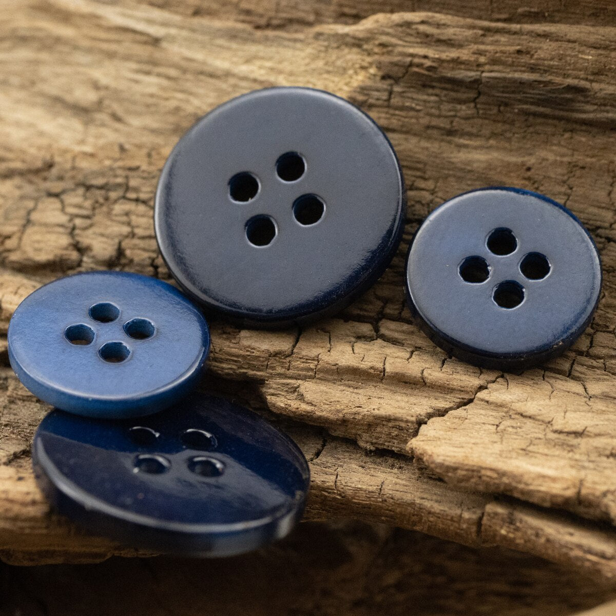 Sea Blue Natural Shll Buttons For Clothing Shirt Suit Sweater Sewing Accessories