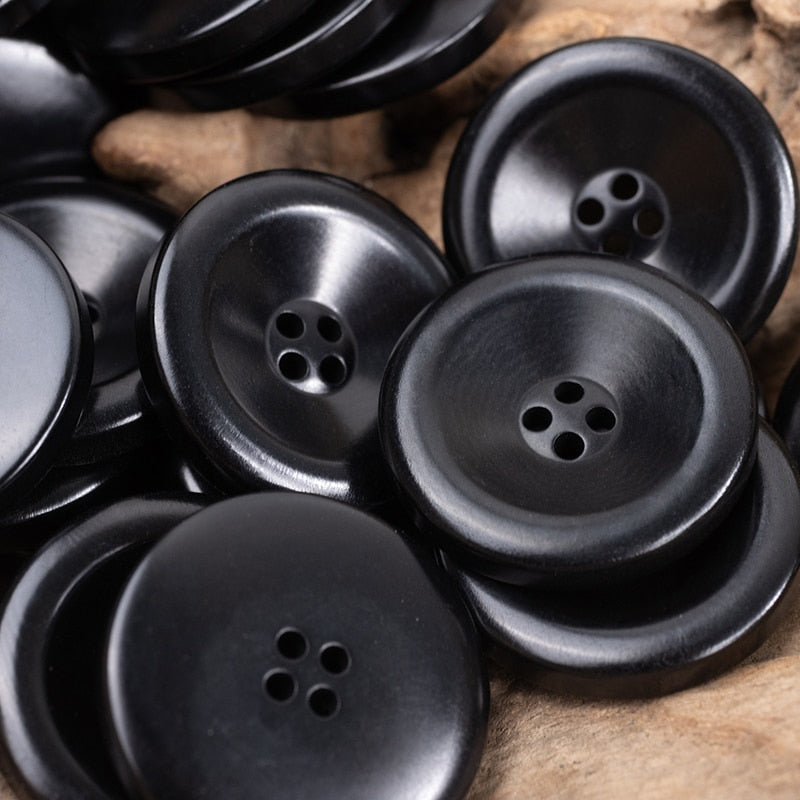 6pcs Vintage Big Corozo Buttons Designer Sewing Accessories
