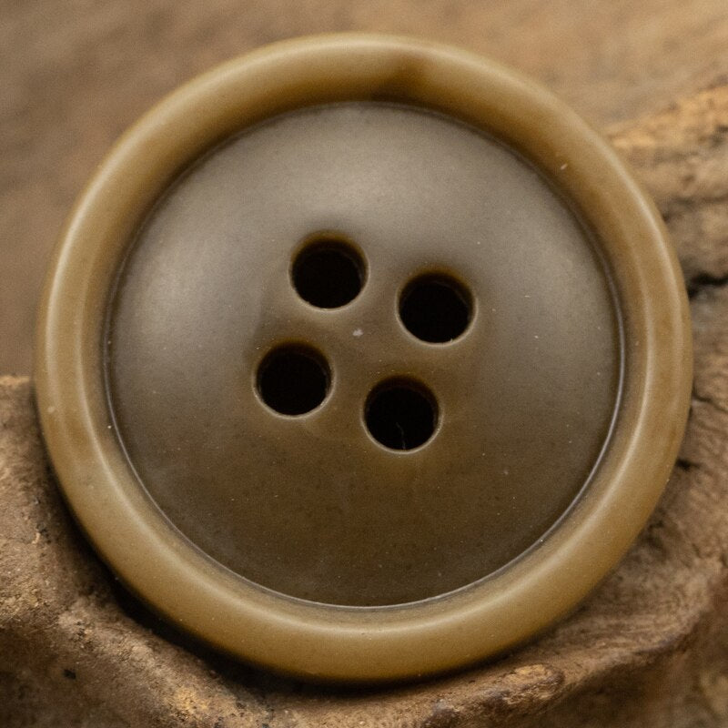 Casual Retro Horn Imitation Urea Buttons Suit Button for Clothing DIY Brown Sewing Accessories