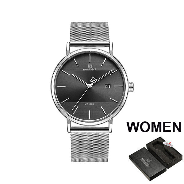 Couple  Luxury Quartz  Female Waterproof Lovers Gift Watch