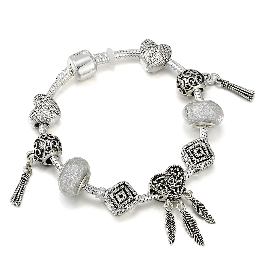 Fashion Bear Palm Dreamcatcher Feather Charm Bracelets For Women