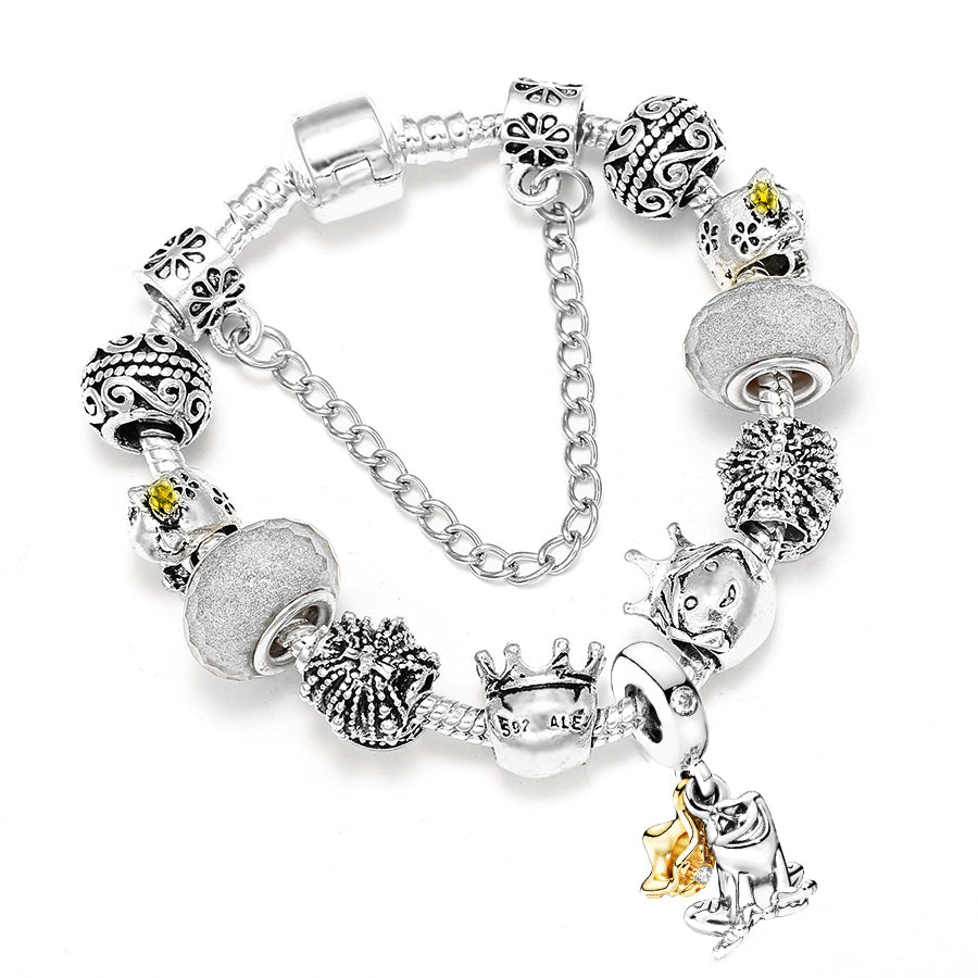 Fashion Bear Palm Dreamcatcher Feather Charm Bracelets For Women